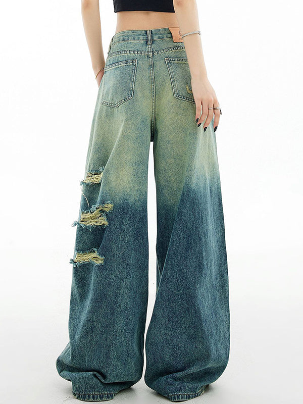 Vintage Ripped Jeans