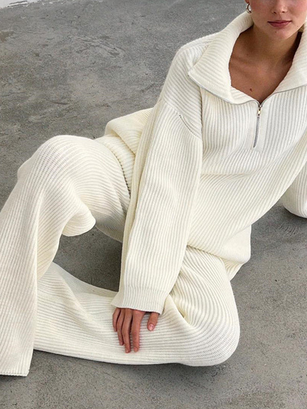 Half-Zip Two Piece Sets