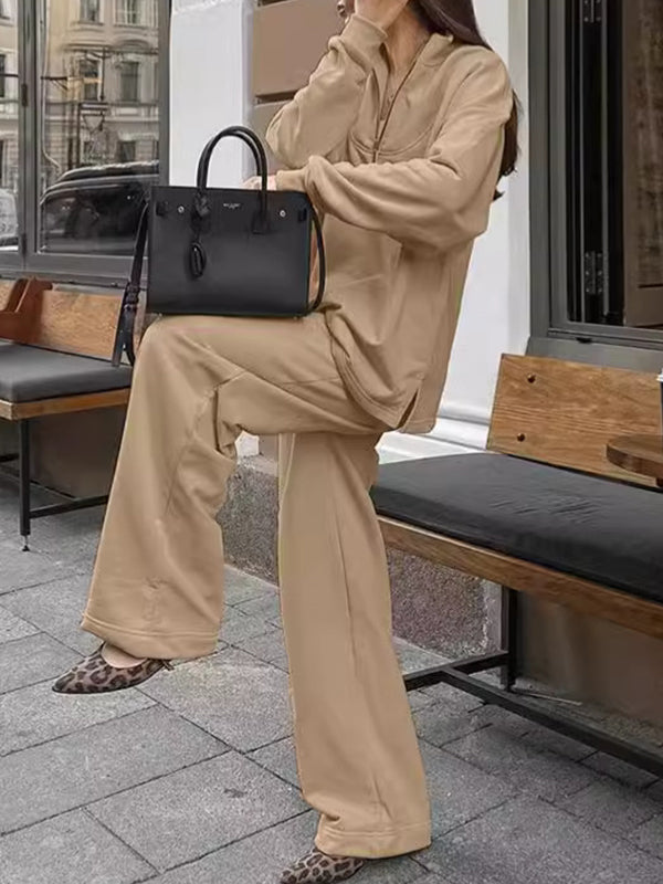 Loose Casual Simple Temperament Two Piece Sets