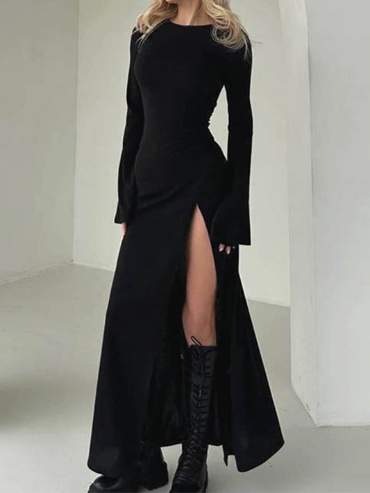 Fashionable Temperament Slim Fit Maxi Dresses