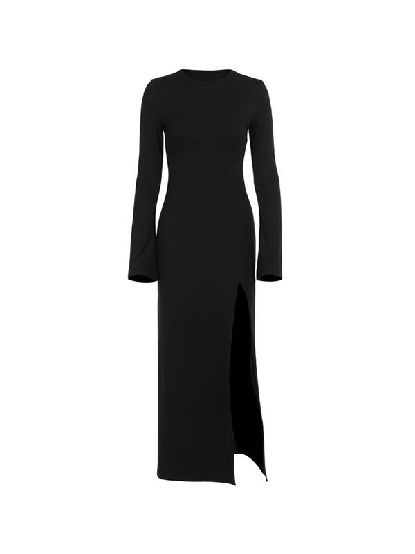 Fashionable Temperament Slim Fit Maxi Dresses