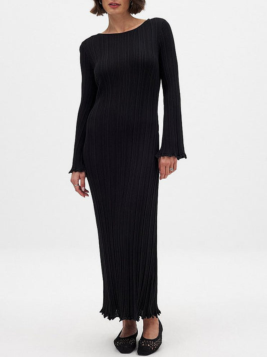 Ribbed Knit Maxi Dresses