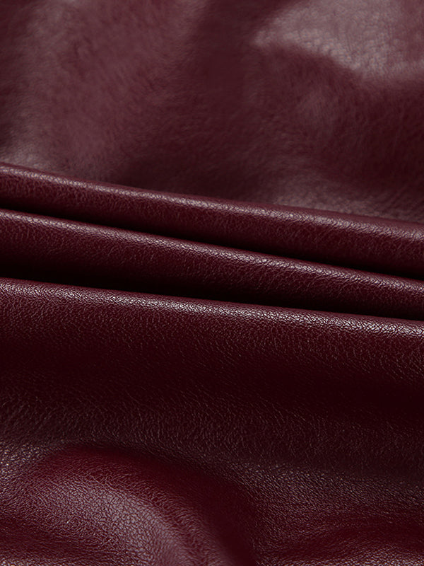 Large Lapel Leather Loose Jacket
