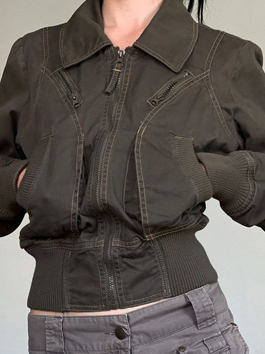 Retro Design Pocket Jacket