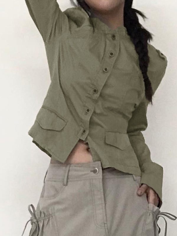 Fashionable And Cool Short Stand Collar Style Jacket