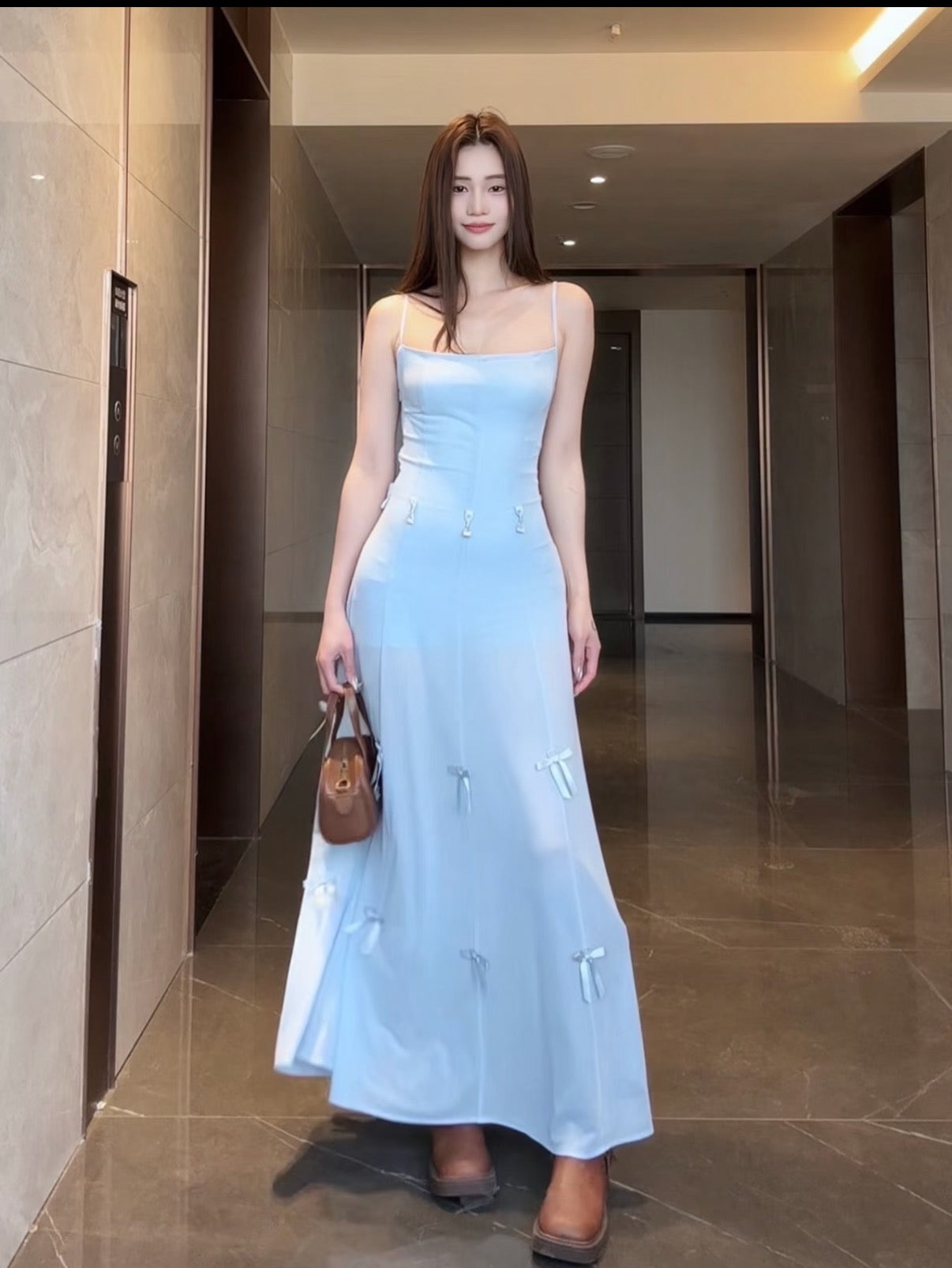 Strapless Asymmetrical Ruffle Dresses