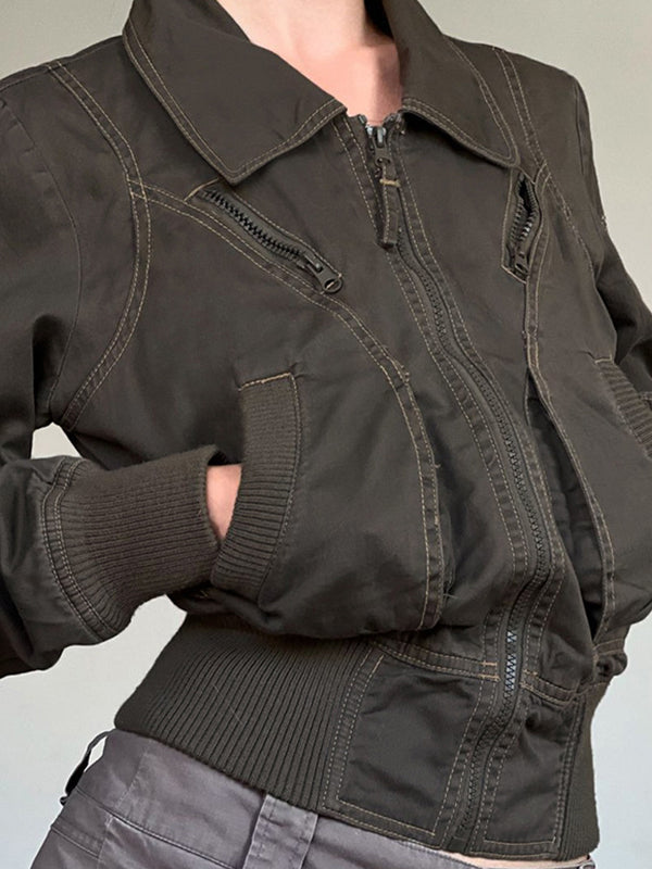 Retro Design Pocket Jacket