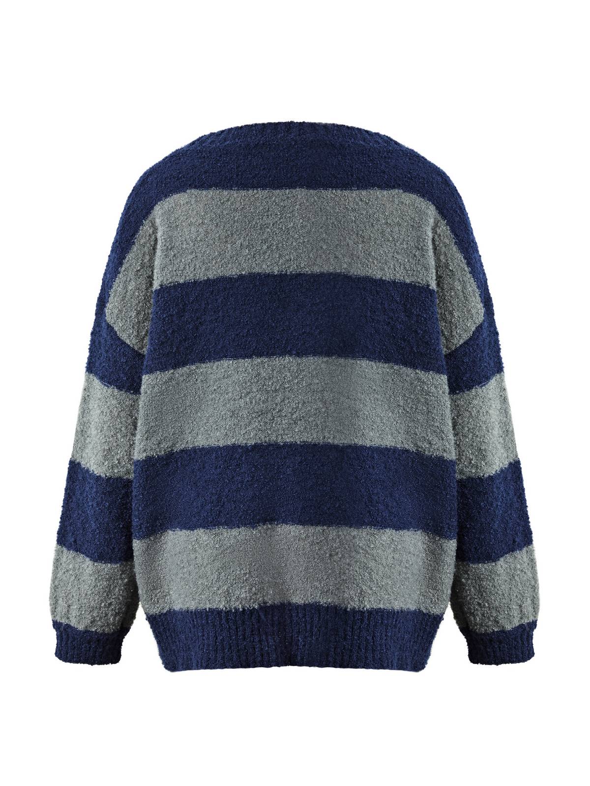 Oversized Stripe Pullover Sweater